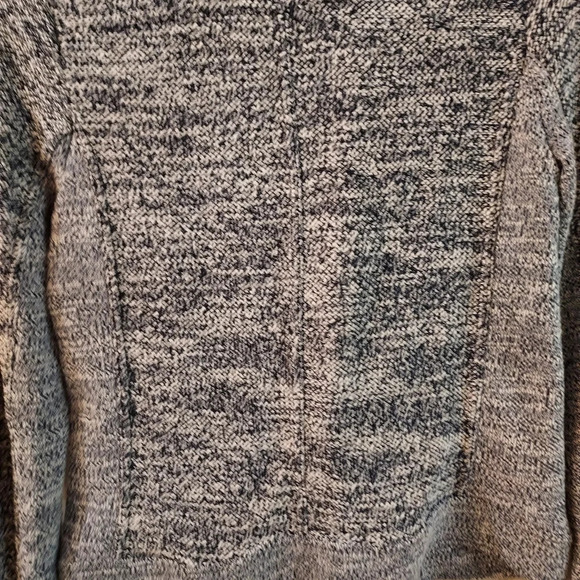 Lucky Brand Marled Zip Up Moto Sweater Knit Jacket in Size S - Picture 11 of 13